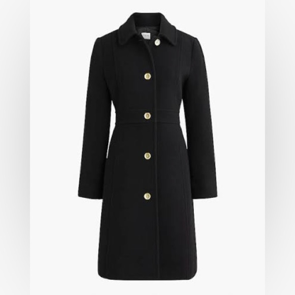 J.Crew Factory Wool-blend Lady Day Coat